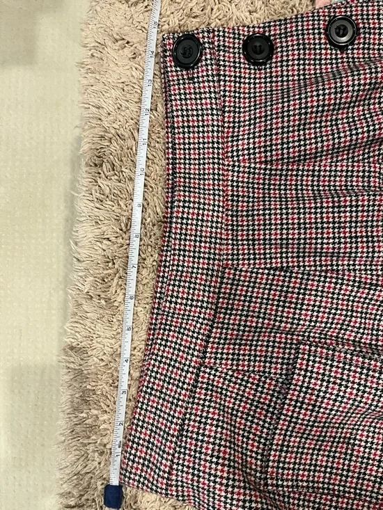 Vivien of Holloway Red and Black Checked Katherine Trousers - Picture 6 of 9